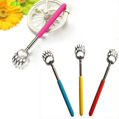 (Hàng New) Cây Gãi Lưng Hợp Kim Hình Móng Tay Gai Gãi Đã Ngứa Loại Tốt Có Thể Thu Gọn Kéo Dài 60cm Bất Kỳ Đâu Loại Tốt