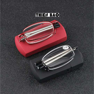 Kính lão thị viễn thị, bỏ túi tiện lợi Nhật bản gấp gọn KVN44 hàng đẹp chuẩn độ cao cấp chuẩn độ