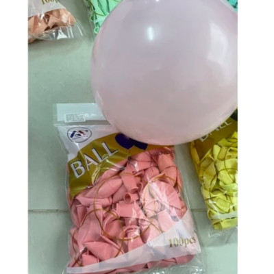 ( 100 quả ) Bong bóng pastel macaron 10" siêu rẻ - quả trang trí sinh nhật siêu đẹp