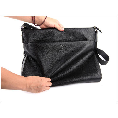 Túi đeo chéo nam DA BÒ THẬT - BEE GEE DCN9411