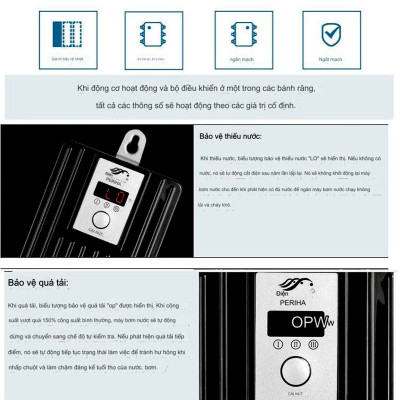 Máy bơm Periha PB25000 23000 20000 18000 16000 14000 12000 10000 9000 7000 bể cá, hồ cá Koi cao cấp