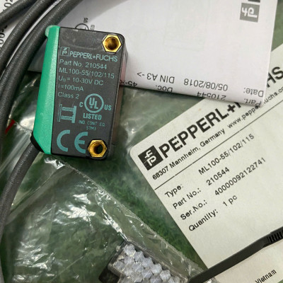 |Hàng chính hãng| Cảm biến quang ML100-55/102/115 P+F Part no. 210544