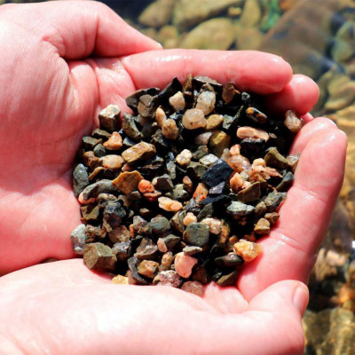 5KG Sạn suối dẹt, sỏi suối thủy sinh tự nhiên, trải nền, trang trí bể cá, tiểu cảnh, hòn non bộ, lọc nước hồ cá