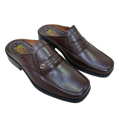 Dép Bít Mũi Nam HÀ NAM Da Bò Thật Cao Cấp GSB20135