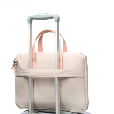 Túi xách chống sốc laptop máy tính surface, túi công sở nam nữ đeo chéo cặp đựng laptop