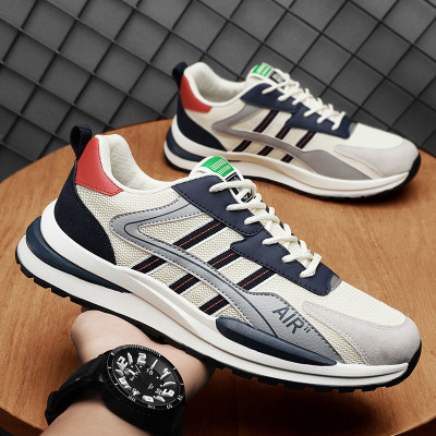 Giày thể thao nam đế êm nhẹ, thoáng khí đế cao su đúc, chống trơn trượt hạn chế mòn  – BEE GEE - GNA2020A