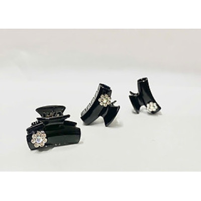 Kẹp tóc Hàn Quốc đính đá lãng mạn cho nữ - Kẹp tóc mái mini dễ thương - Kẹp tóc hoa mai đá