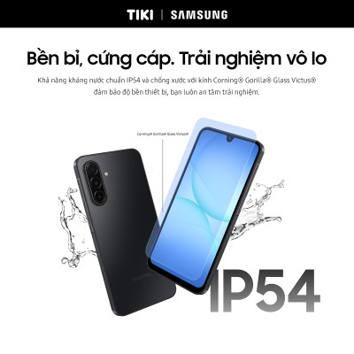 Điện Thoại Samsung Galaxy A17 LTE (8/128GB), Kính Cường Lực Gorilla Victus, Camera 50MP & IOS, AI Gemini - Hàng Chính Hãng