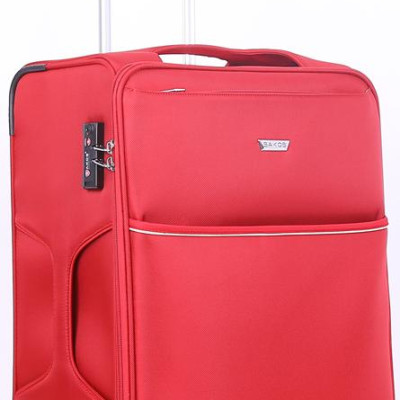 Vali Kéo Vải Du Lịch SAKOS  ELITE 6 - Size M (24inch)/ Ký Gửi (Trung) - Khóa TSA - Chống Thấm, Trượt Nước