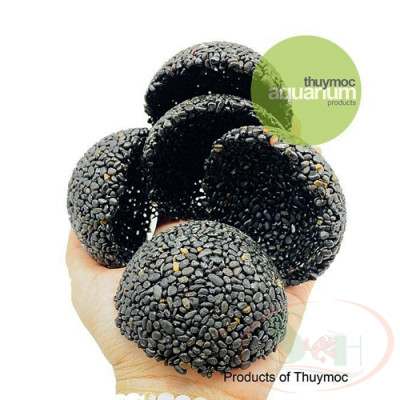 Giá thể trồng cây Thủy Mộc Napad nâu, đen, tròn trơ không dưỡng ươm trồng cây thủy sinh