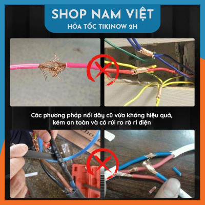 Set 5 Cút Nối Dây Điện KV774 / PCT, Kẹp Nối Dây Điện Nhanh