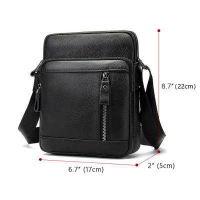 Túi đeo chéo nam nhỏ gọn BHM7556 Da bò thât