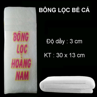 2 Xốp Lọc 90x30cm & 3 Bông Lọc 60x13cm | Vật Liệu Lọc Nước Hồ Cá Hiệu Quả