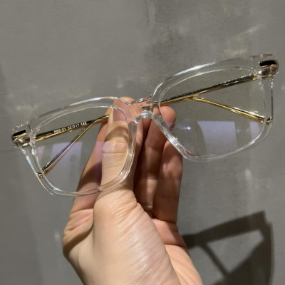 Kính Trong suốt Hàn Quốc Mắt vuông to