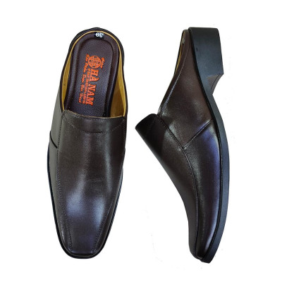 Dép Bít Mũi Nam HÀ NAM Da Bò Thật Cao Cấp GSB20152