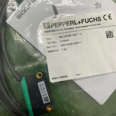 |Hàng chính hãng| Cảm biến quang ML100-55/102/115 P+F Part no. 210544