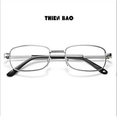 Kính lão thị, viễn thị toàn viền kim loại NAM NỮ Bạc silver PUMA01 tròng phản quang chuẩn độ cao cấp chống mỏi