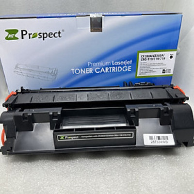 Hộp Mực 05A /80A /319 Prospect dùng cho máy in Hp P2035, P2055, M401D, Canon 251DW, 252DW  in 2700 trang, hàng chính hãng