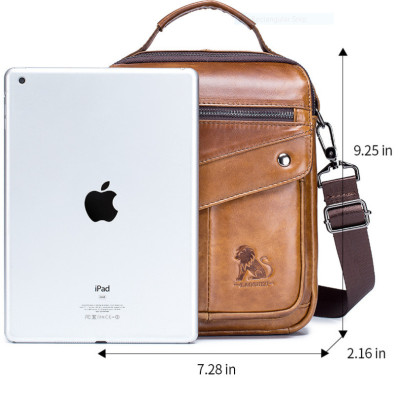 Túi xách túi đeo chéo nam 100% da bò thật cao cấp phong cách mới