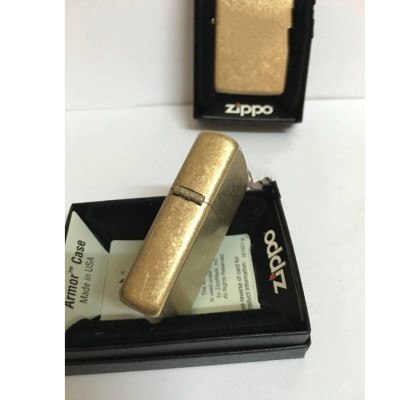 Bật lửa Zippo 28496 –Bật lửa Zippo Armor Tumbled Brass