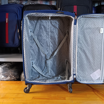 Vali vải 3 size 20 inch, 24 inch, 28 inch Với Khóa Kéo Mở Rộng 3cm Thẻ Tên Phía Sau