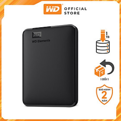 Ổ Cứng Di Động WD Elements Portable 2.5 Hàng Chính Hãng