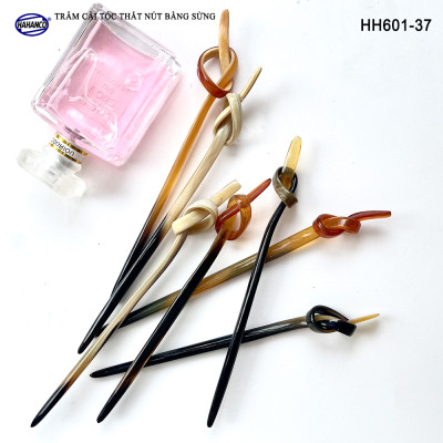 Trâm Cài Tóc Bằng Sừng Đầu Trâm Thắt Nút Kiểu Dáng Lạ Độc Đáo Tỉ Mỉ (HH601-37)