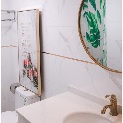 Băng keo dán chỉ gạch dài 50m trang trí vách tường, viền gạch decor nội thất ốp lát không thấm nước DG-50