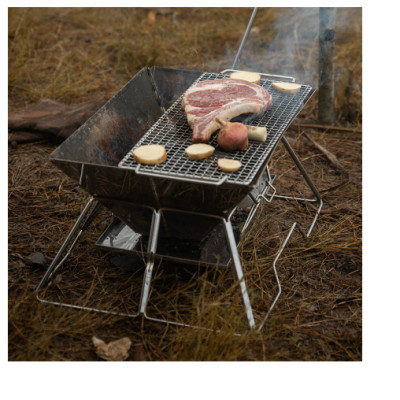 Bếp nướng than hoa gấp gọn cho 5-8 người Campingmoon MT-3