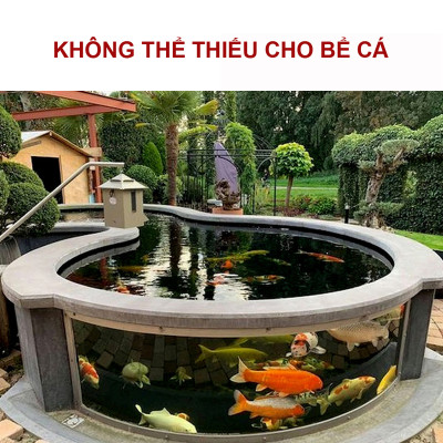 5 Gói Thức Ăn Cá Cảnh, cám Cá Koi hạt nhỡ 3mm (Cho cá size 8cm trở lên) - Nhanh lên size, lên màu, tăng cường sức đề kháng 500Gr