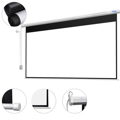 Màn chiếu điện sử dụng remote Apollo chính hãng 85 inch, 100 inch, 120 inch và 135 inch - Bảo hành 12 tháng - Hàng nhập khẩu
