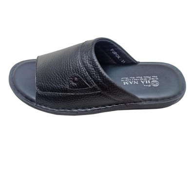 Dép Nam Quai Ngang Da Bò Thật TiTi ĐÔ Cao Cấp DN246