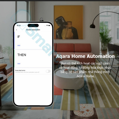 Nút nhấn không dây Aqara T1 Wireless Mini Switch WB-R02D Zigbee 3.0 Quốc Tế - Hàng Chính Hãng