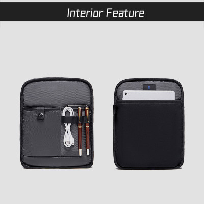 Túi đeo chéo du lịch nam Arctic Hunter K00162 chất liệu Oxford chống thấm nước, đựng ipad, thiết kế nhiều ngăn tiện dụng