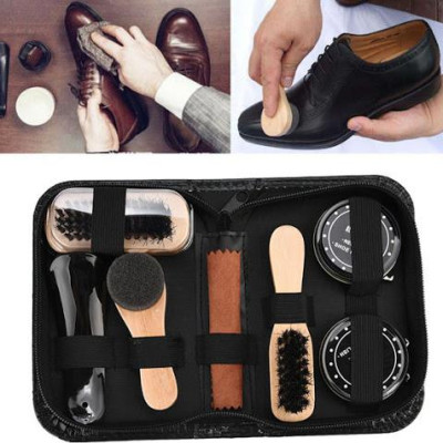 Bộ dụng cụ đánh giày, bộ xi đánh giày 7 món tiện lợi