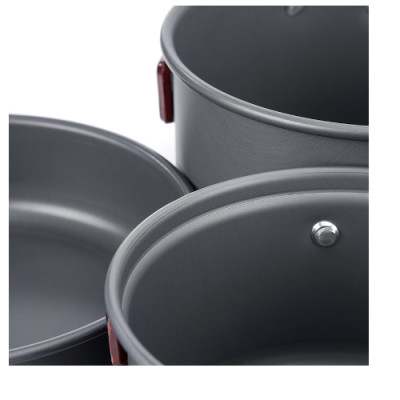 Bộ nồi cắm trại 4 món NatureHike NH15T203-G