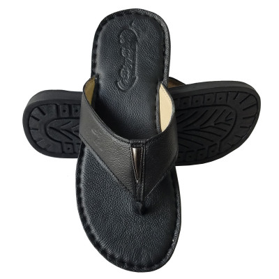 Dép Xỏ Ngón Nam Da Bò Thật BIGGBEN Cao Cấp DK99