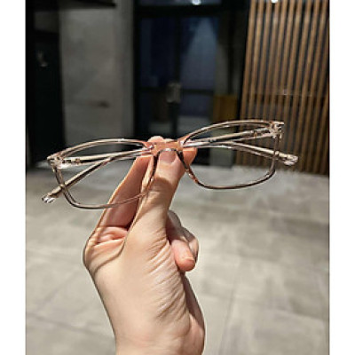 Kính Mắt vuông nhỏ gọng nhựa dẻo nhẹ
