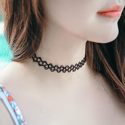 Combo 5  Cái Vòng Cổ Choker Ren Phong Cách Hàn Quốc Thời Trang Cho Nữ