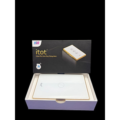 ITOT - CÔNG TẮC CẢM ỨNG THÔNG MINH WIFI VIỀN NHÔM - Hàng Chính Hãng