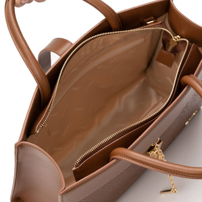 Túi Xách Tay Nữ Công Sở Túi Đeo Chéo Thời Trang GENCE TX19 Da Bò Cao Cấp Màu Lion