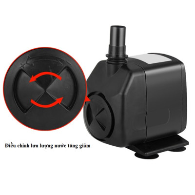 Máy bơm nước AP3500 60W, 3000L/H cho bể cá, hồ thủy sinh, hòn non bộ, thủy canh, bơm điều hòa... Hàng chuẩn loại 1. Siêu bền, tiết kiệm điện. Bảo hành uy tín
