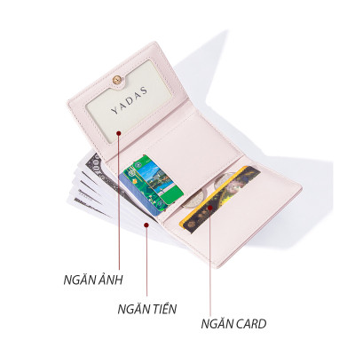Ví nữ phong cách dễ thương - BEE GEE VNU1020