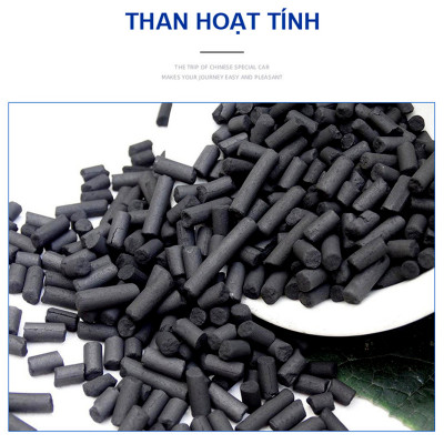 Than Hoạt Tính túi 1kg tặng 1 túi đựng Vật Liệu Lọc bể cá size 29 x 37cm lọc nước bể cá, nước sinh hoạt, giếng, công nghiệp, hồ thủy sinh, xử lý khí thải, khử độc ...