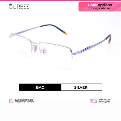 Gọng kính titanium thời trang nam siêu nhẹ siêu bền OURESS sw10002