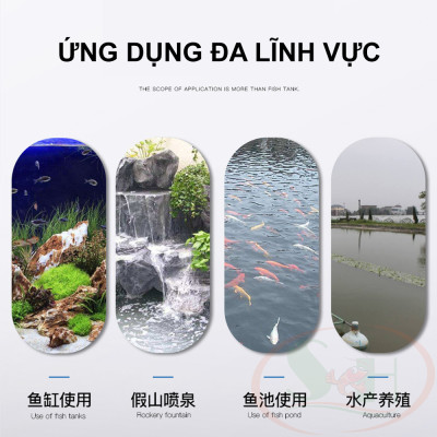 Đèn UV KaoKui Sterilization Submersible Lamp diệt ức chế rêu tảo vi khuẩn hại bể cá tép thủy sinh nước mặn