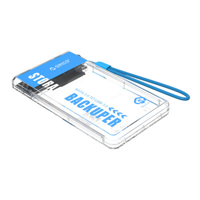 Hộp Ổ Cứng Orico BA2110-CR  Backuper 2.5" SSD/HDD SATA 3 USB 3.0 - Hàng Chính Hãng