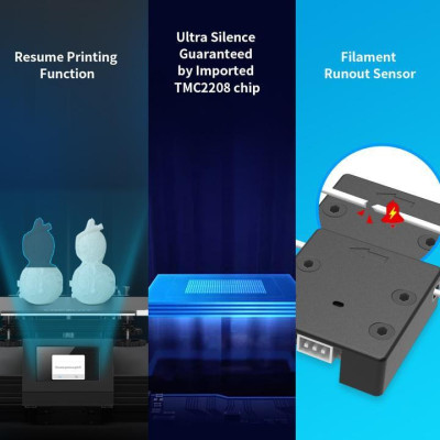 Máy in 3d Creality Ender 6 khổ in 250*250*400mm