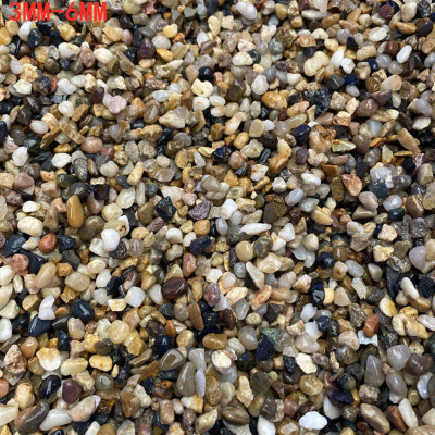 Sỏi Suối 3 Màu (1.2KG, size to ) - Trang Trí Bể Cá, Thủy Sinh, Tiểu Cảnh, Lọc Nước Hiệu Quả 