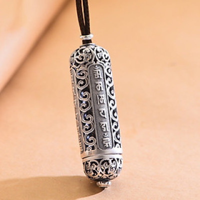 DÂY CHUYỀN PHẬT A DI ĐÀ MẠ BẠC - PHẬT TRONG TÂM